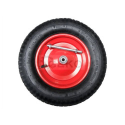 G71012 PNEUMATINIS RATAS 400/METALAS/LOVA+AŠIS