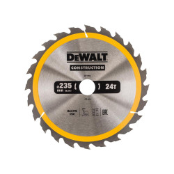 DT1955-QZ DEWALT pjūklo diskas.235x30mmx40z