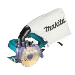 4100KB MAKITA 1400W 125mm 4100KB DIAMANTINIS Pjūklas su DIAMANTINIU ŠEŠĖLIUKU ir DIAMANTINIU TARGETU