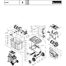 M652023732 MAKITA VARIKLIS, SKIRTAS UD2500