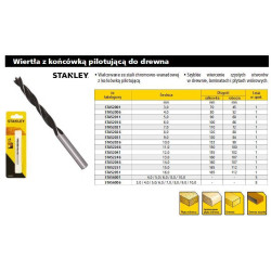 STA52026-QZ STANLEY WIERTŁO DO DREWNA  8 x120mm