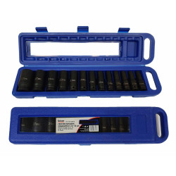 10613 Rinkinys 1/2" LONG SURFACE SURFACE SURFACE, 13 dalių /SIDABRAS