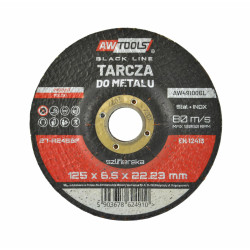 AW49100BL AW METAL SANDLER 125*6,5 mm BLACK LINE