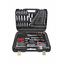AW39216BL AW veržliarakčių rinkinys 216EL 1/2"/3/8"/1/4" BLACK LINE