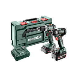 685202000 METABO.COMBO 18V 2.9.2 KIT (BS 18 L BL + SSW 300) 1x5.2Ah 1x2.0Ah METABOX ...