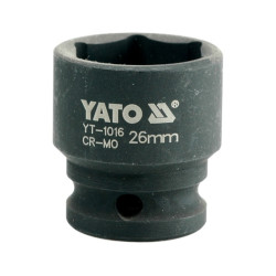 YT-1016 YT.IMPACT LIZDAS. 6 kampinis 1/2" trumpas 26 mm ...