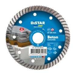 10170085392 DISTAR DIAMOND BETON PRO diskas 125 x 2.2 x 22.23mm TURBO