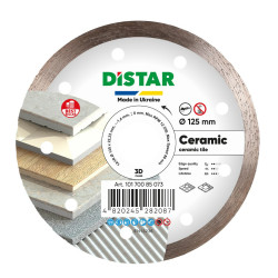 10170085073 DISTAR CERAMIC DIAMOND TARGET 125 x 1,4 x 8 x 22,23 mm