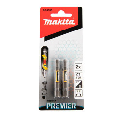 E-03355 MAKITA T25-50 mm atsuktuvo antgalis /2 vnt. IMPACT PREMIER