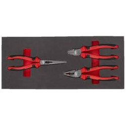 4932493256 MILWAUKEE PUTPLASČIO ĮDĖKLAS SU REPLĖMIS 160/180/205 MM - SKIRTAS ĮRANKIŲ VEŽIMĖLIAMS