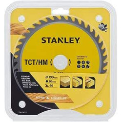 STA13175-XJ STRAIGHT TARGET TOOLS 190mm x 20mm x 40z TCT/HM