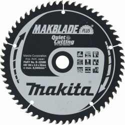 B-32580 MAKITA pjūklo diskas 190x20x60z MAKBLADE PLUS TREE