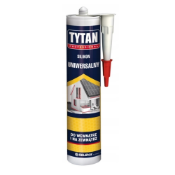 10041542 TITAN UNIVERSALUS SILIKONAS COLORless 280ml PROFESSIONAL