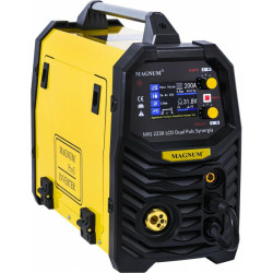 22631 PUSIAU AUTOMATINIS SUVIRINIMO APARATAS.INV. MIG-223X DUAL PLUS 200A/60%, 230V, MB24/3, LED, WIFI