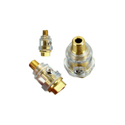 10820-ST-03 PER TEPTUKĄ 1/4" / SIDABRINIS