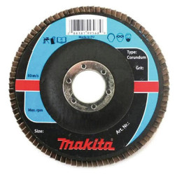 P-65143 MAKITA CORUNDUM 115x22,23 mm P 60 ALIUMINIS, PELENAS, METALAS, LUMINAS