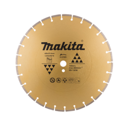 D-57009 MAKITA DIAMOND TARGET 400x25,4 mm SEGMENTAS (SUCHAS/MOKRO) BETONAS