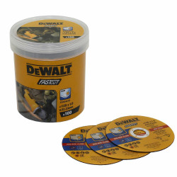 DT20540-QZ DEWALT TARCZA METAL 125x1,0mm INOX /100szt.