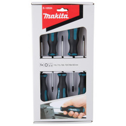 E-10534 MAKITA ZESTAW WKRĘTAKÓW  5szt. TORX (T10, T15, T20, T25, T30)