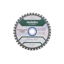 628651000 METABO diskinis pjūklas FZ/FA 165x20x40z PJAUNAMASIS PELENAS/ŠVIESOS PJŪKLAS CLASSIC