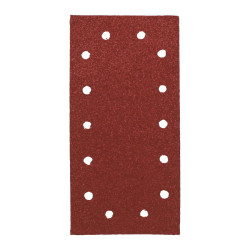 4932492265 MILWAUKEE šlifavimo popierius 115mm x 230mm 14 skylučių P80 /10vnt.
