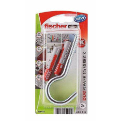 535483 FISCHER DUOPOVER KEEL 10x50 SU ŽIEDINĖJIMU /2vnt.