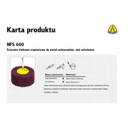 318300 K.ŠLIFAVIMO DISKAS LT.FIBER.80*50*6 FINE