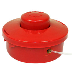 P-10 AKUMULIATORINĖ ŽOLĖS PJOVIMO GALVUTĖ RAUDONA / SIDABRINĖ *