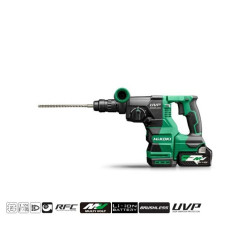 HIKOKI.36V smūginis gręžtuvas DH3628DCWRZ 3.2J 2x2.5Ah BL MULTIVOLT HITSYSTEM + RANKENĖ 13mm