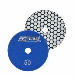 AW56302 AW POLISHING PLATE 100mm GR.  50 S DRY