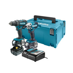 MAKITA.ZES.COMBO 18V DLX2339JX1 (DDF482+DTD156) 3x5,0Ah MAKPAC