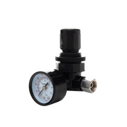 MF-3 REDUKTORIUS+MANOMETRAS 1/4" / SIDABRAS