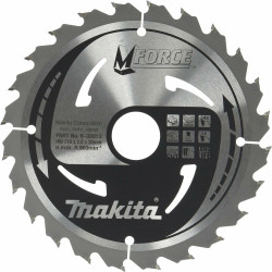 B-32013 MAKITA diskinio pjūklo diskas 170x30x24z M-FORCE WOOD