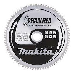 B-33308 MAKITA diskinio pjūklo diskas 250x30x80z SPECIALIZUOTAS ALIUMINIS