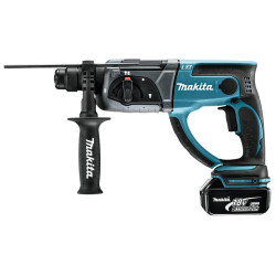 DHR202RTE3 MAKITA.18V smūginis gręžtuvas DHR202RTE3 3x5.0Ah 1.9J + ACC...