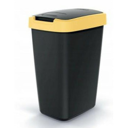 NSAB25-1215C_S411 KEDEN ATLIEKŲ DĖŽĖ COMPACTA Q 25L - RYŠKIAI GELTONA / JUODA