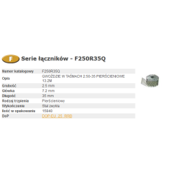 F250R35Q BOSTITCH VINYS F 25-35 13,2 M