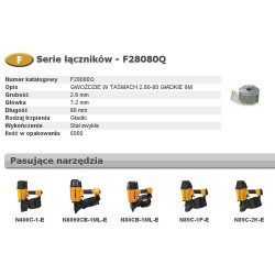 F28080Q BOSTITCH vinys F 2.80-80 P Q 6 m ...