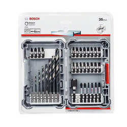 2608577148 BOSCH grąžtų ir kapiliarų rinkinys 35 vnt.