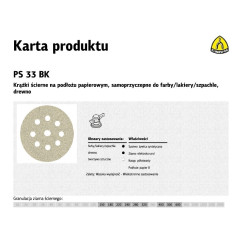 292437 K.K.K.K.D.225 PS33BK gr.120 OTW.GLS38 /50vnt.