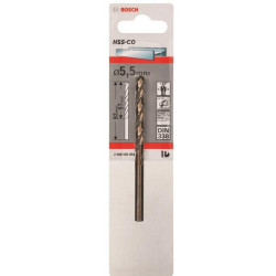 2608585856 BOSCH HSS-Co metalo grąžtas 6,5/63 mm /1 vnt.