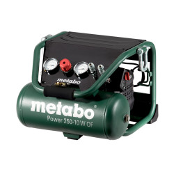 601544000 METABO.COMPRESSOR POWER 250-10 W OF 230V 10L OIL-FREE ...