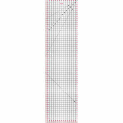 1003898 FS.akrilinė liniuotė 15x60cm