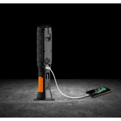 HCJF1215 KT HC darbo stalo COB LED žibintuvėlis 700lm POWERBANK