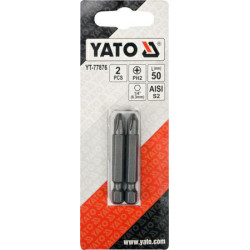 YT-77876 YATO END 1/4 "x50mm PH2 /2vnt.