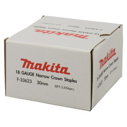 F-33623 MAKITA 18GA segtukai 5,7x30mm /5056vnt. GALVANIZUOTOS