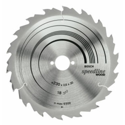 2608640680 BOSCH SPEED.WOOD pjūklo diskas 250x30x24z x3,2