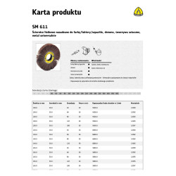 275197 K.ŚCIERNICA TAR.LIST.150*50*43 gr. 40 SM611