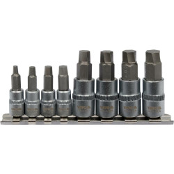 YT-04580 YT.SPIRAL Veržliarakčių, skirtų mechaniškai apdorotiems varžtams, rinkinys 1/4"-3/8". 8el.