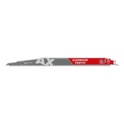 48005527 MILWAUKEE THE AX™ SU KARBIDINIAIS DANTUKAIS (NITRUS CARBIDE) PJŪKLELIAI TIESINIAM PJŪKLUI (300 MM, 5 VNT.)